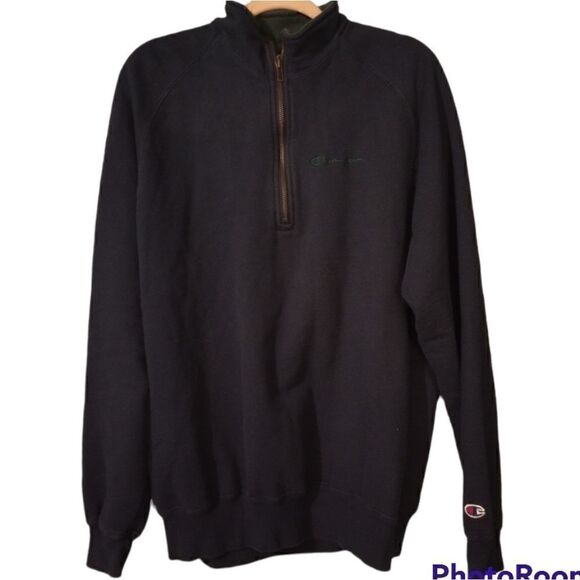 Vintage champion Y2K  sweatshirt with zipper - Picture 1 of 12